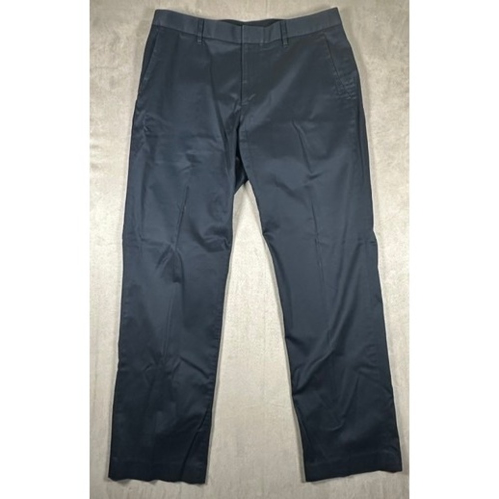 Bonobos Weekday Warrior Chino Pants Mens Straight Fit 33x30 Navy Blue